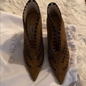 Brand new jimmy Choo booties